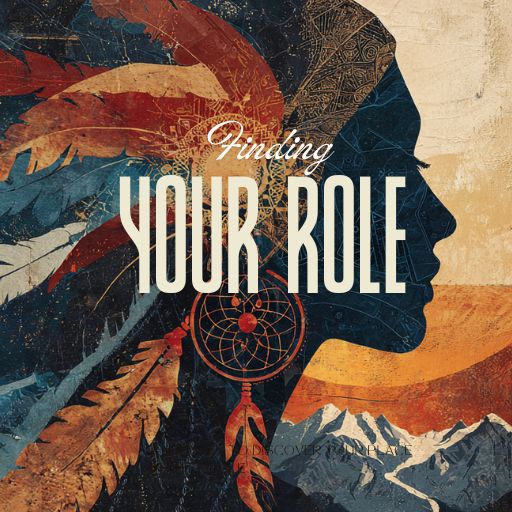 Finding Your Role in the Circle course cover by Native Nations Entrepreneurs, a self-discovery guide for Indigenous entrepreneurs to determine if their business idea is a hobby, side income, or full-time business.